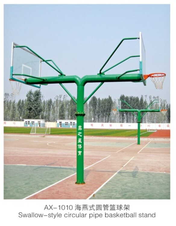 濟寧地埋式方管籃球架 穩固耐用，打造專業運動空間